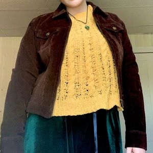 Brown Corduroy Jacket